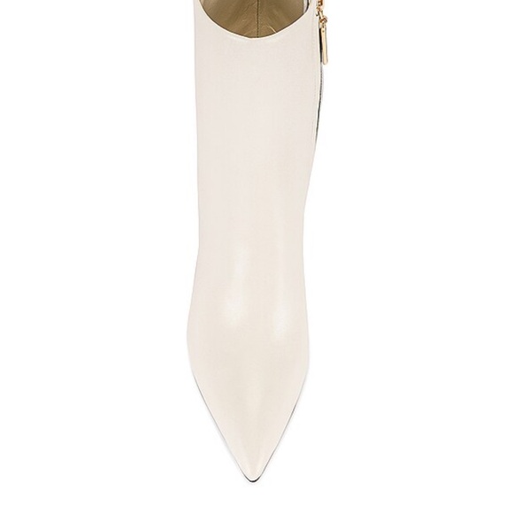 Larroude Mini Kate Bootie in Ivory - Picture 4 of 6